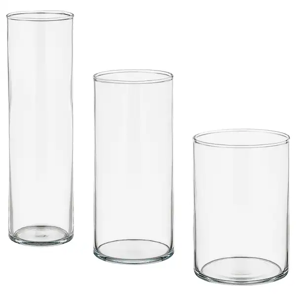 Vases cylindriques