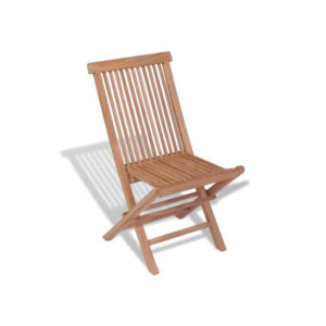 chaise pliante bois exotique