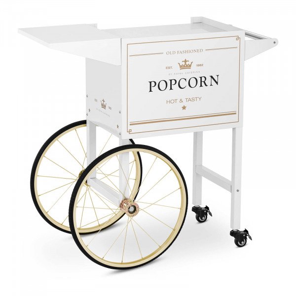 Chariot pour Machine à Popcorn Blanche