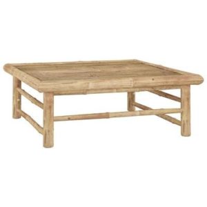 Table basse bambou