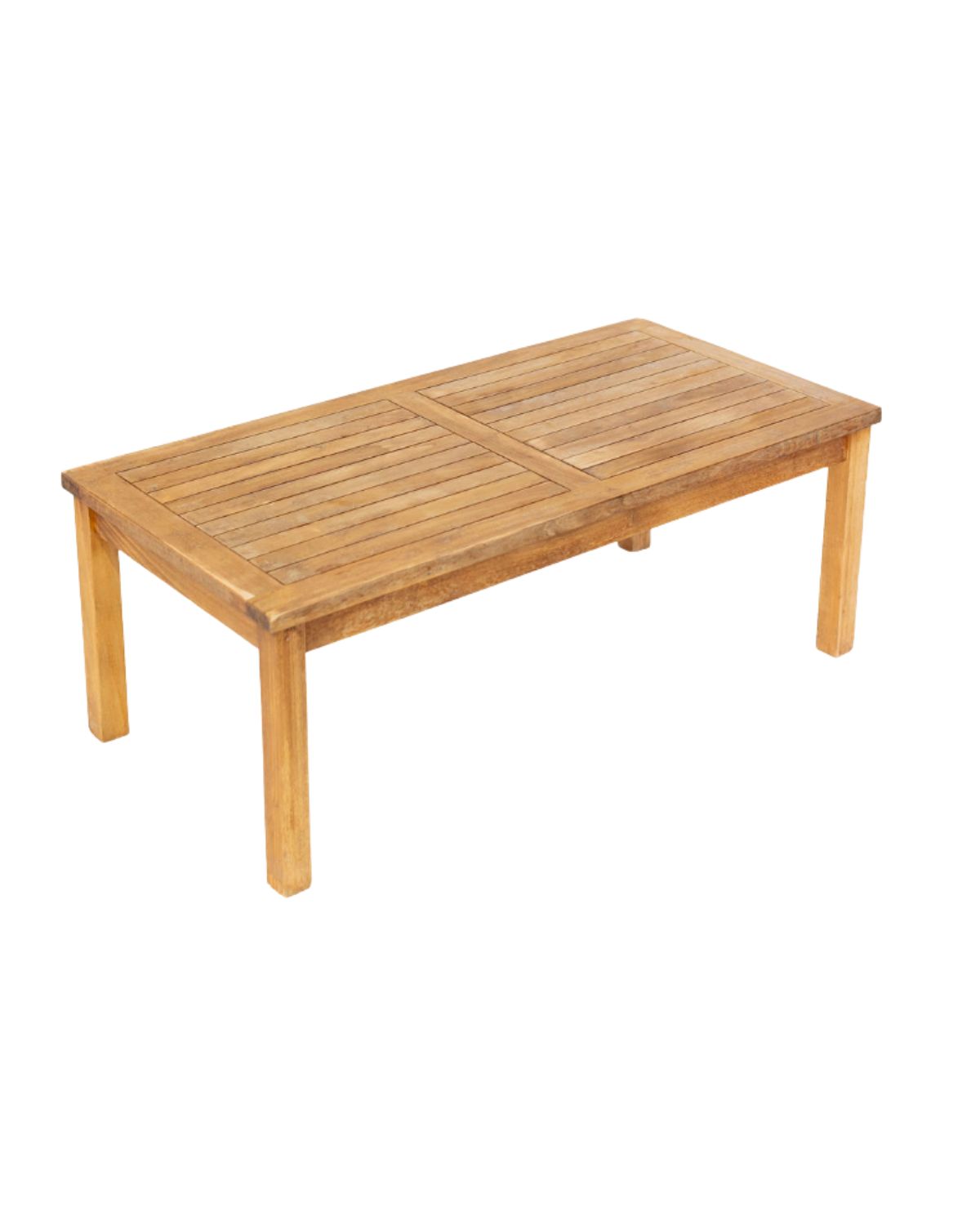 Ensemble champêtre -Table & bancs en bois massif – extérieur – Image 3