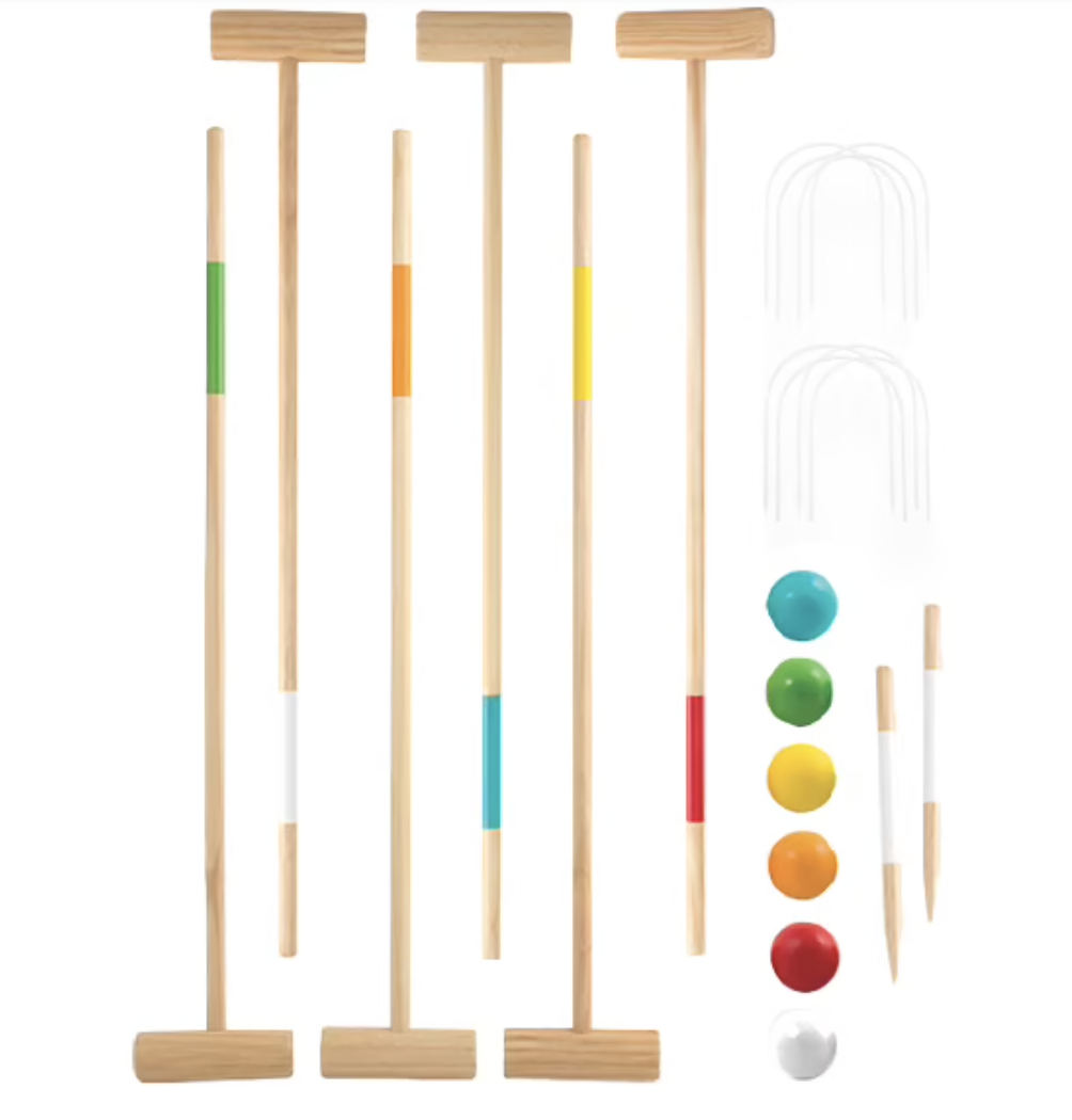 Jeu de Croquet enfant 6 joueurs – Image 3