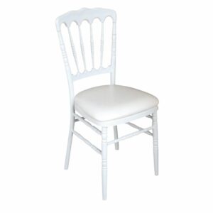 Chaise Napoléon blanche