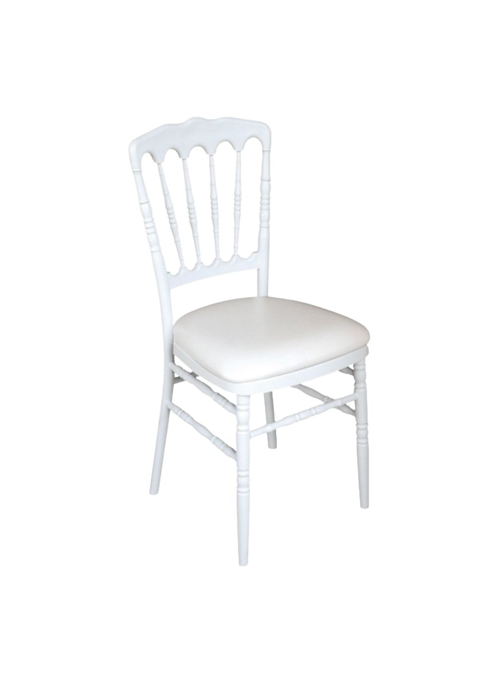 Chaise Napoléon blanche – Image 3