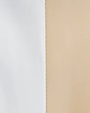 Parasol blanc et beige – Image 2