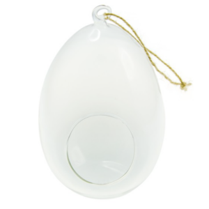 Suspension oeuf verre