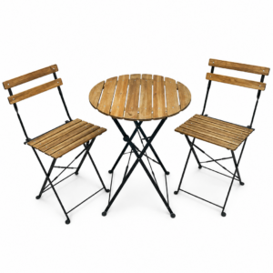 Salon de jardin Square bois