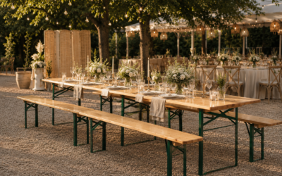 Quel mobilier louer pour un mariage ? Tables, chaises, bars et espaces détente