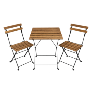 Salon de jardin Square Bois carré